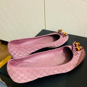 Gucci Guccissima Bamboo Flats